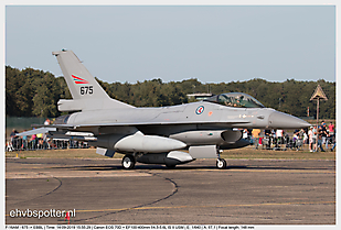 F-16AM - 675_EBBL
