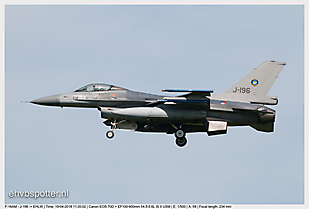 F-16AM - J-196_EHLW