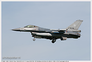 F-16AM - J-624_EHLW
