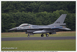 F-16AM - J-870_EHVK