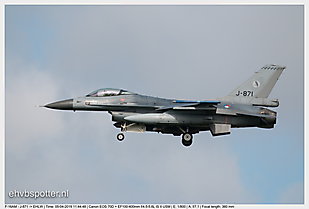 F-16AM - J-871_EHLW